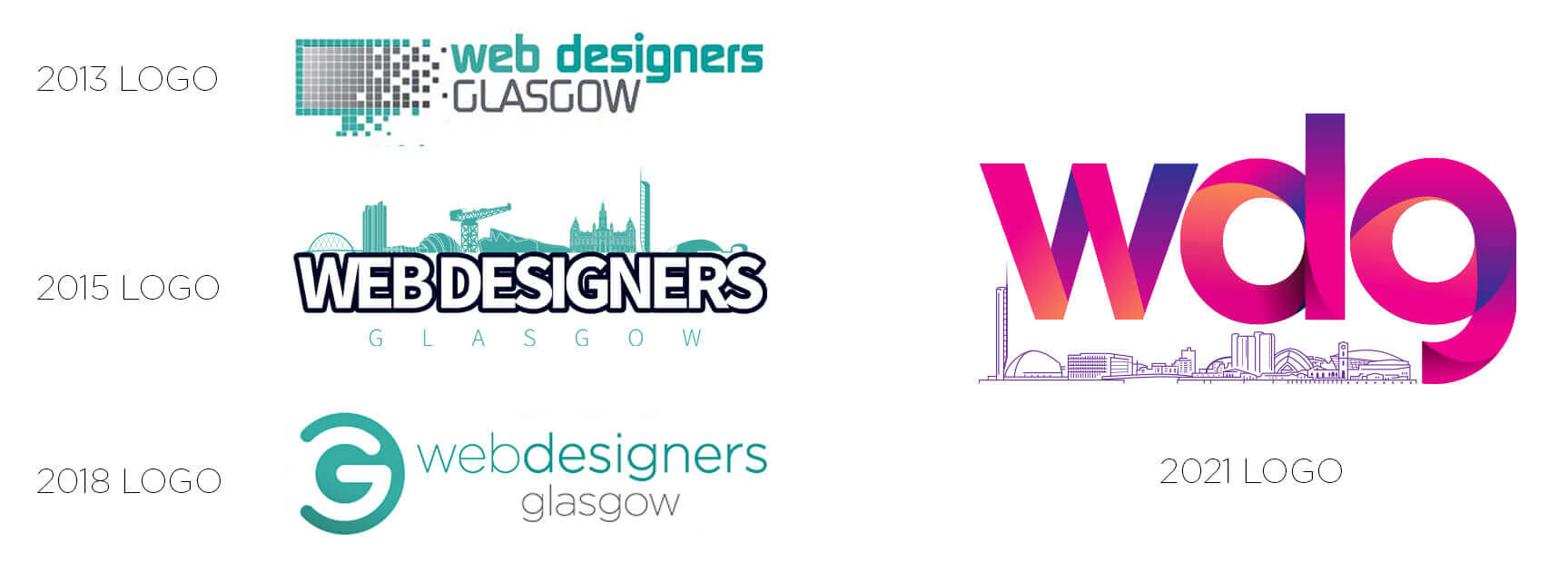 WDG Logo history