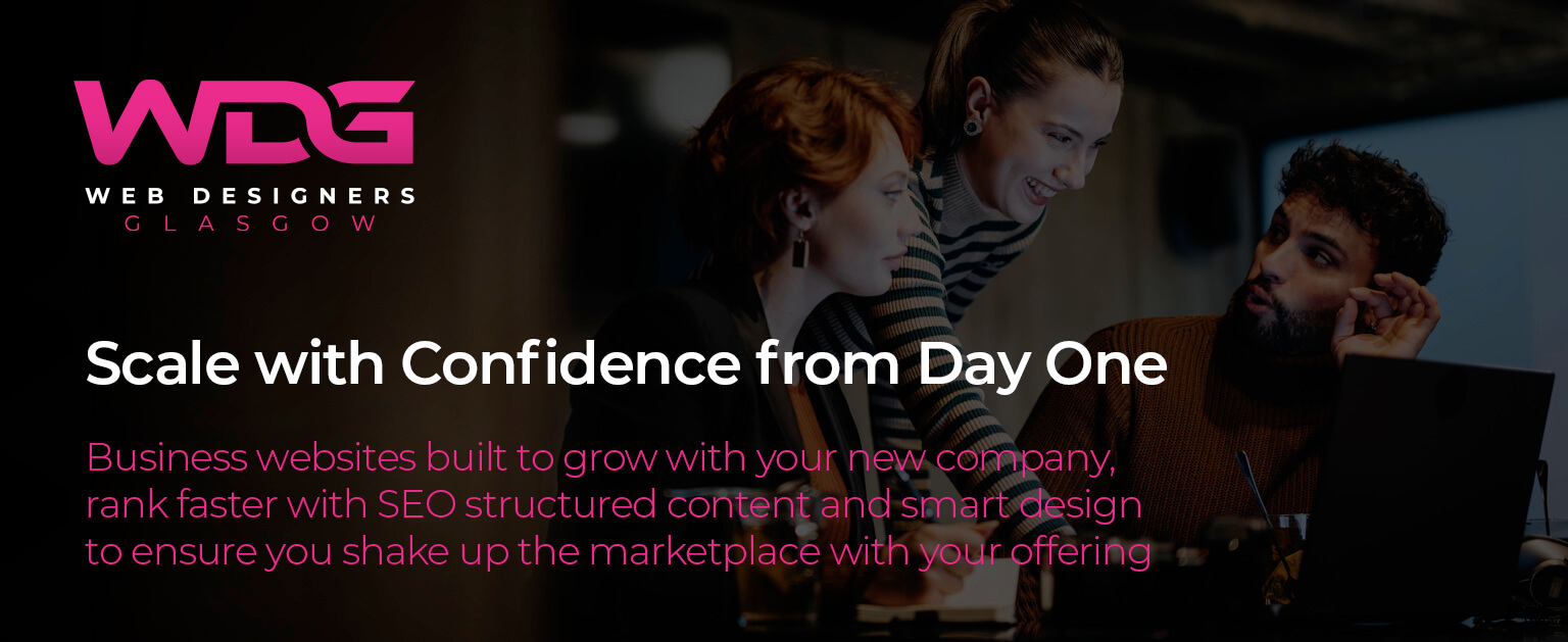 Glasgow start-up websites with SEO from WDG