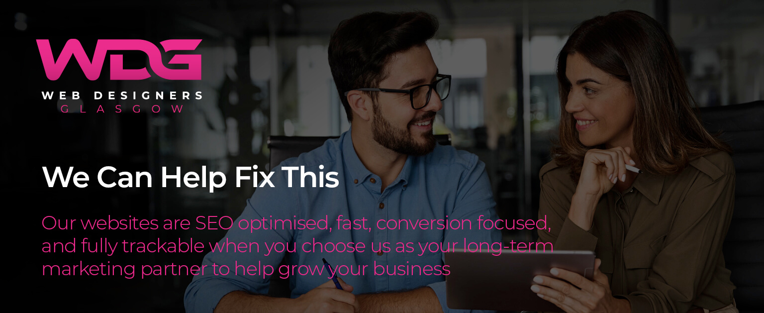 web design glasgow with free website audit from WDG